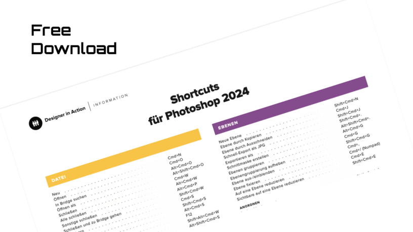 Adobe Photoshop Shortcuts 2024